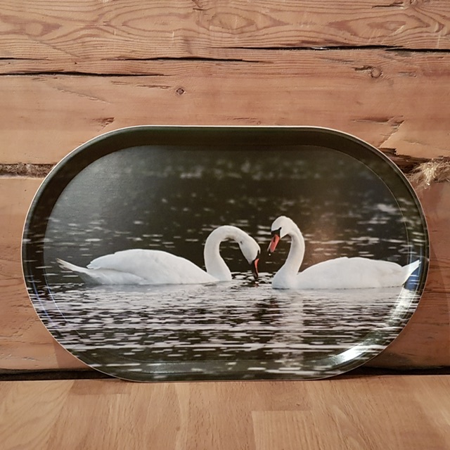 Bricka ''Svanpar'' Sundboden Design