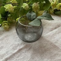 Grå glas vas Bruka Design - Bild 2