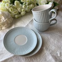 Kaffekopp med fat Alice pale blue Green Gate - Bild 3
