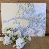 Bordstablett Sjökort,  Norrtälje - Väddö Skärgård 2pack, Sundboden Design - Bild 4