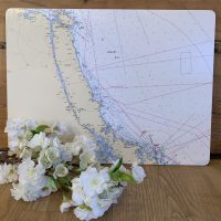 Bordstablett Sjökort,  Norrtälje - Väddö Skärgård 2pack, Sundboden Design - Bild 3