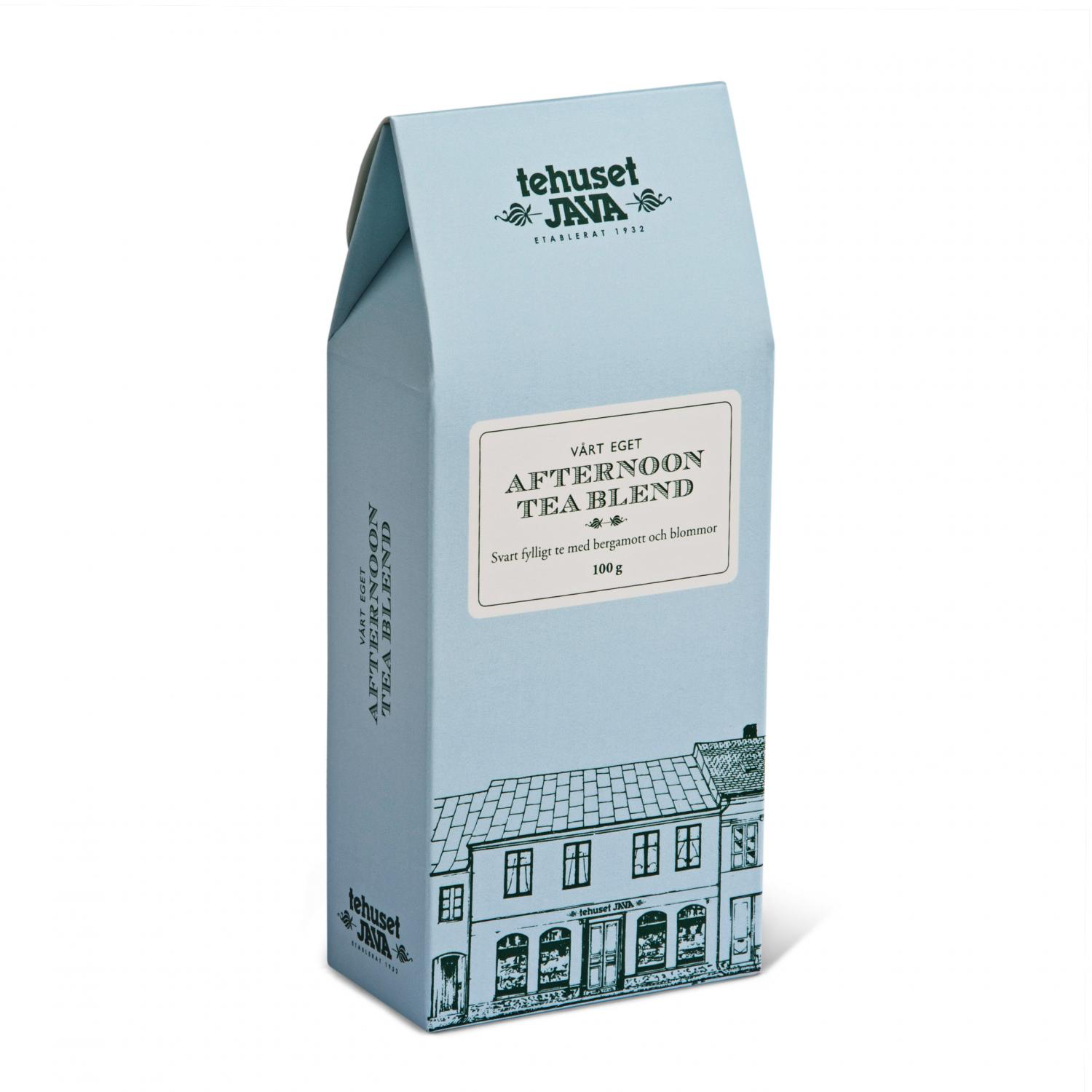 Svart te, Afternoon, Tehuset Java