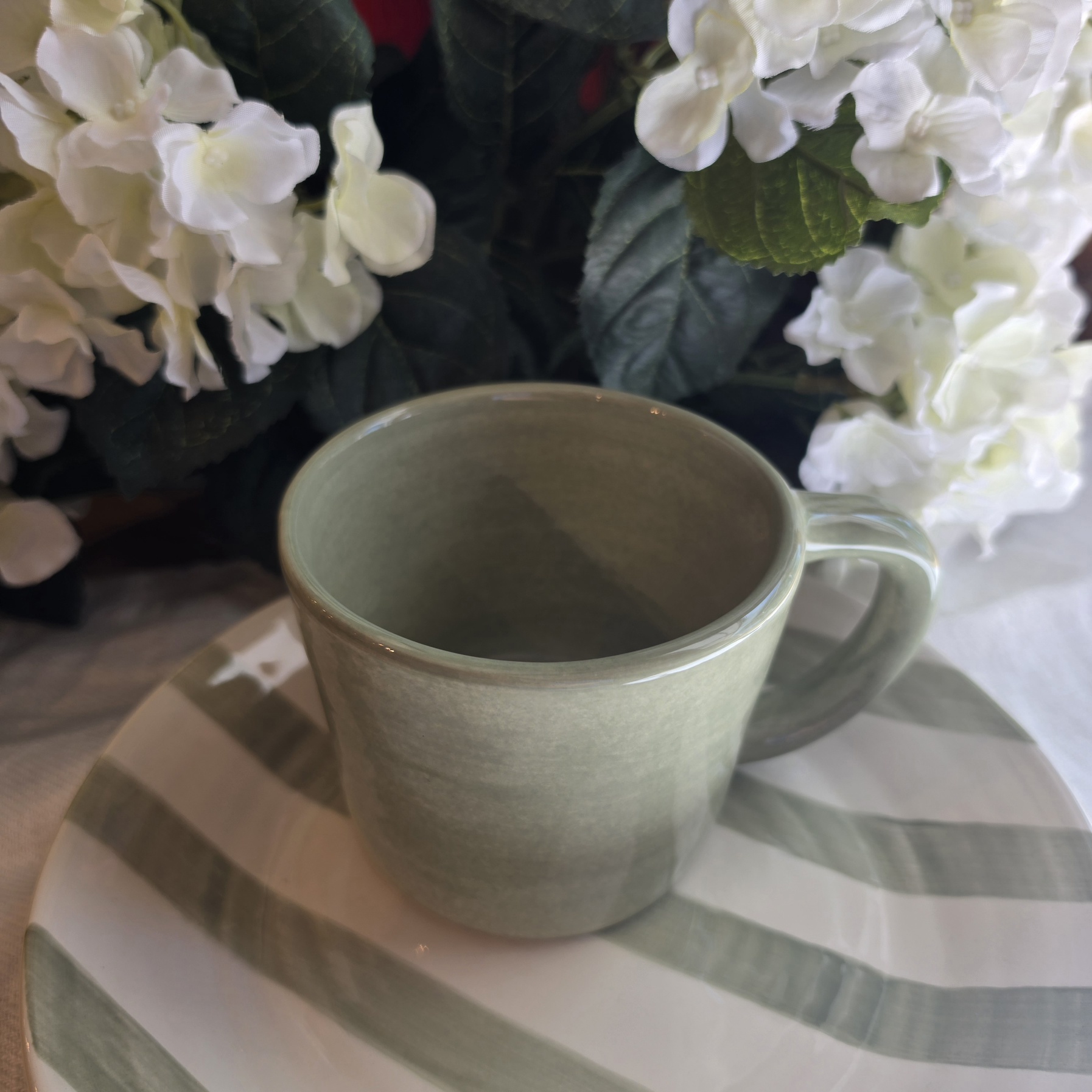 Mugg cappuccino Capri Sage Bruka Design - Bild 3