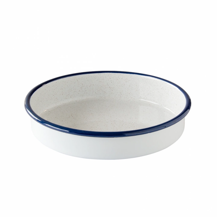 Emalj ugnsform Rund 24cm Kockums Jernverk
