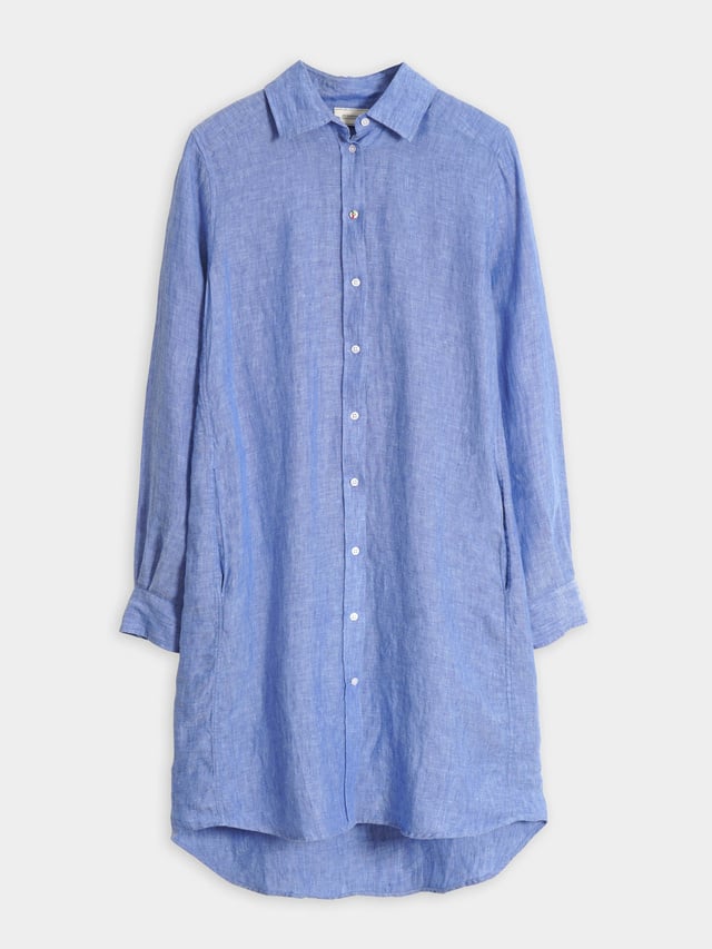 Bea Linen Klänning, Blue Nile, Boomerang