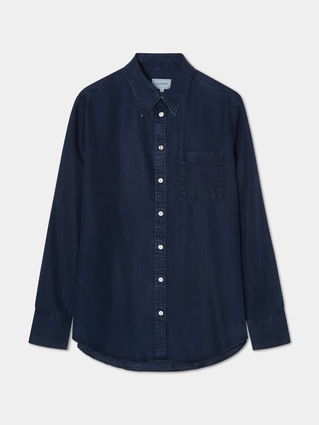 Fotö Tencel Shirt, Night Sky, Boomerang