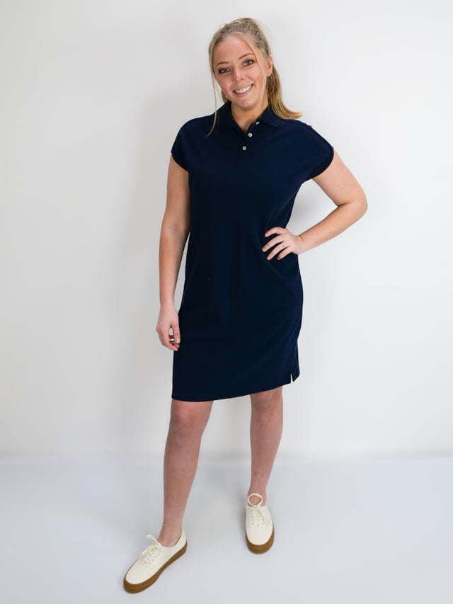 Marstrand Pique Dress, Night Sky, Boomerang