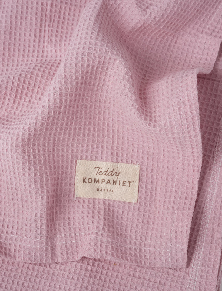 Babyfilt, Rosa Bomull, Teddy Kompaniet