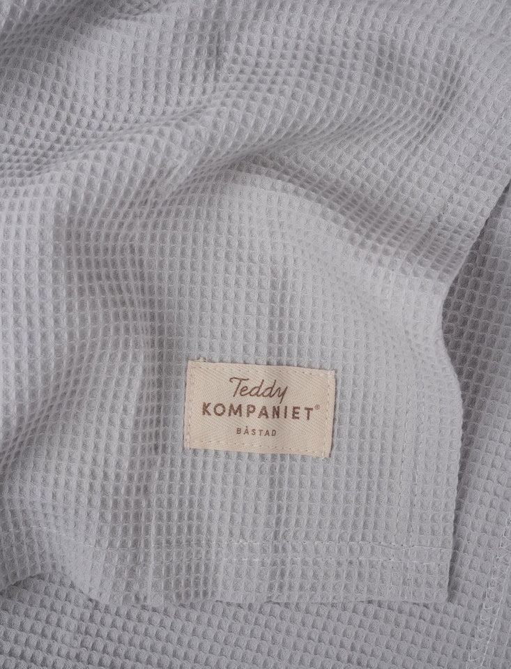 Babyfilt, Beige/grå Bomull, Teddy Kompaniet