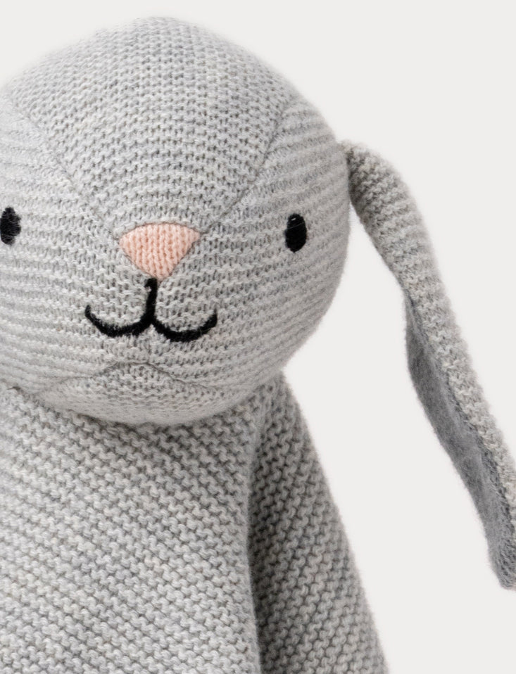 Teddy Baby Kanin Snuttefilt, EkologiskBomull, Teddy Kompaniet - Bild 2