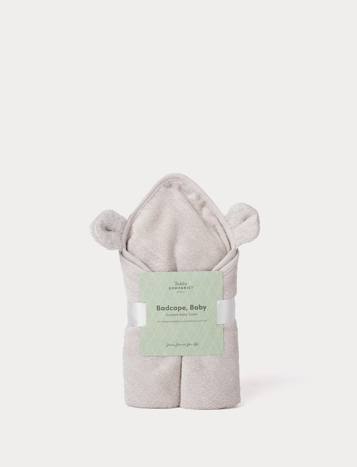 Baby Badcape, Nalleöron Greige, Teddy Kompaniet